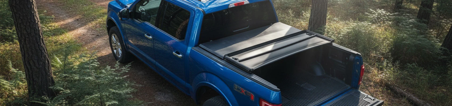 Pehme vinüülist Tri-Fold Tonneau kate